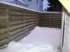 privacy deck (under the snow!)