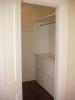 inside 2nd bedroom closet - built-in dresser